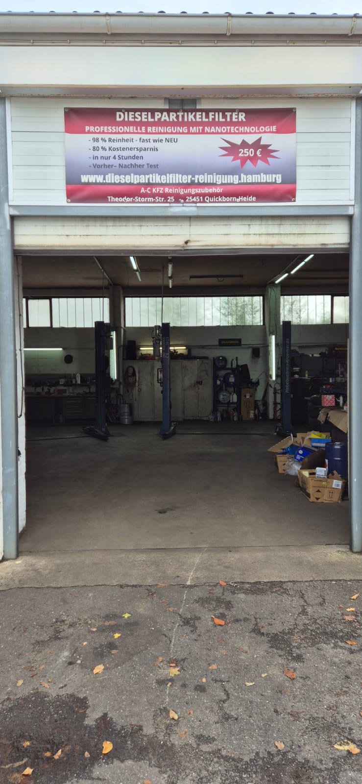 Werkstatt in Quickborn-Heide